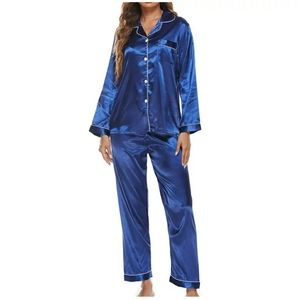 Women's Satin pajamas set night wear Size Xl & XXL